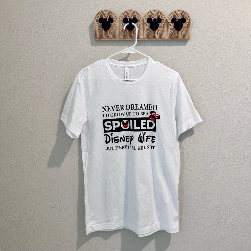 Disney White Spoiled Life Tee